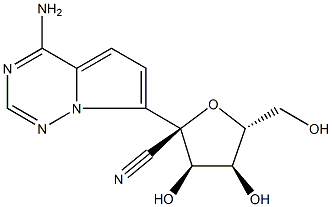 (2R,3R,4S,5R)-2-(4-aminopyrrolo[2,1-f][1,2,4]triazin-7-yl)-3,4-dihydroxy-5-(hydroxymethyl)tetrahydrofuran- 2-carbonitrile