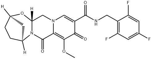 (2R,5S,13aR)-8-methoxy-7,9-dioxo-N-(2,4,6-trifluorobenzyl)-2,3,4,5,7,9,13,13a-octahydro-2, 5-methanopyrido[1',2':4,5]pyrazino[2,1-b][1,3]oxazepine-10-carboxamide
