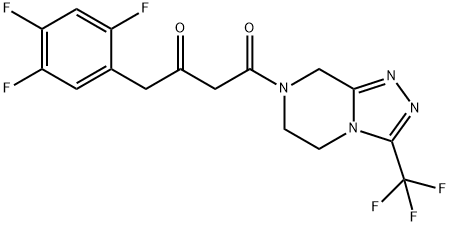 (2Z)-4-Oxo-4-[3-(trifluoromethyl)-5,6-dihydro-[1,2,4]triazolo[4,3-a]pyrazine-7(8H)-yl]-1- (2,4,5-trifluorophenyl)butan-2-isa