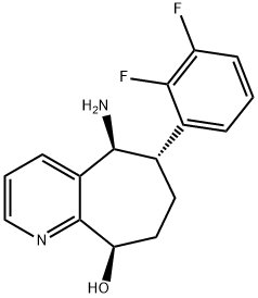 (5S,6S,9R)-5-amino-6-(2,3-difluorophenyl)-6,7,8,9-tetrahydro-5H-cyclohepta[b]pyridin-9-ol