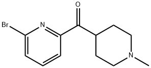 (6-broMopyridin-2-yl)(1-Methylpiperidin-4-yl)Methanone