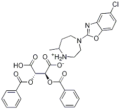 (R)-4-(5-chlorobenzo[d]oxazol-2-yl)-7-Methyl-1,4-diazepan-1-iuM (2S,3S)-2,3-bis(benzoyloxy)-3- carboxypropanoate
