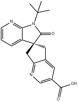 (S)-1'-(tert-butyl)-2'-oxo-1',2',5,7-tetrahydrospiro[cyclopenta[b]pyridine-6,3'-pyrrolo[2,3-b]pyridine ]-3-carboxylic acid