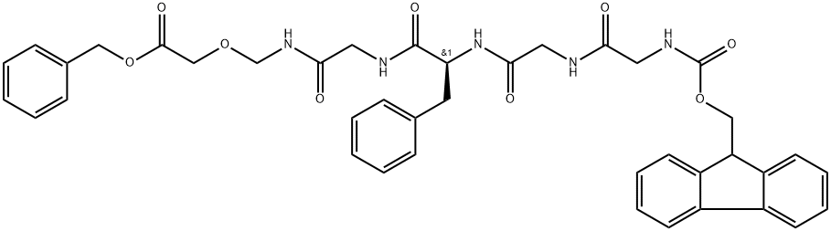 (S)-benzyl 11-benzyl-1-(9H-fluoren-9-yl)-3,6,9,12,15-pentaoxo-2,18-dioxa-4,7,10,13,16-pentaazaicosan -20-oate