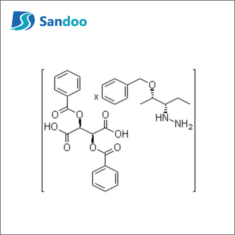 [S-(R',R')]-2,3-Bis(Benzoyloxy)Butanedioic Acid Compd. Gamit ang [S-(R',R')]-[1-Ethyl-2-(Phenylmethoxy)Propyl]hydrazine