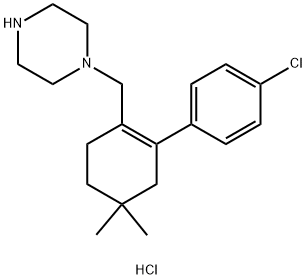 1-((4'-chloro-5,5-dimethyl-3,4,5,6-tetrahydro-[1,1'-biphenyl]-2-yl)methyl)piperazine dihydrochloride