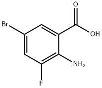 2-AMINO-5-BROMO-3-FLUOROBENZOIC ACID