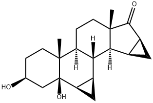3b,5-Dihydroxy-6b,7b:15b,16b-dimethylene-5b-androstan-17-one