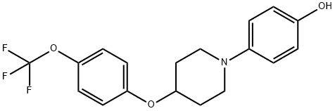 4-[4-[4-(trifluoroMethoxy)phenoxy]piperidin-1-yl]phenol