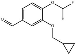 4-(Difluoromethoxy)-3-(cyclopropylmethoxy)benzaldehyde