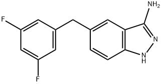 5-(3,5-difluorobenzyl)-1H-indazol-3-amine