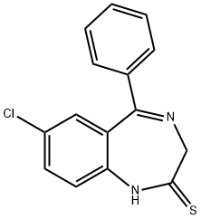 7-Chloro-1,3-dihydro-5-phenyl-2H-1,4-benzodiazepine-2-thione