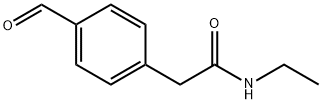 Benzeneacetamide, N-ethyl-4-formyl-