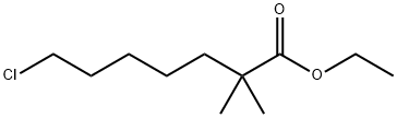 Heptanoic acid, 7-chloro-2,2-dimethyl-, ethyl ester