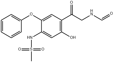 MethanesulfonaMide, N-[4-[2-(para sa MylaMino)acetyl]-5-hydroxy-2-phenoxyphenyl]-