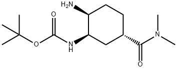 tert-Butyl [(1R,2S,5S)-2-amino-5-[(dimethylamino)carbonyl]cyclohexyl]carbamate